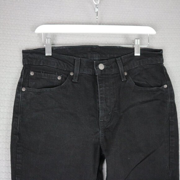 Levi's 511 Black Denim Modern Slim Jeans 32x32 - Picture 3 of 7